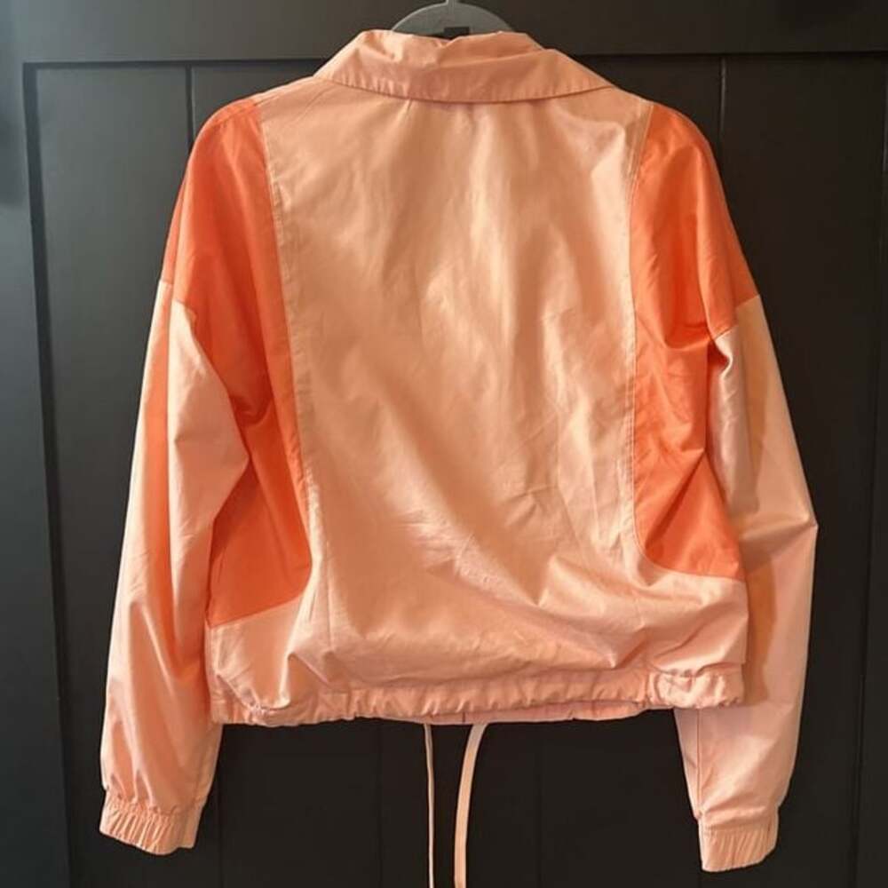 Adidas Women's Lightweight 3 Stripe Jacket in Glow Pink - Picture 4 of 4